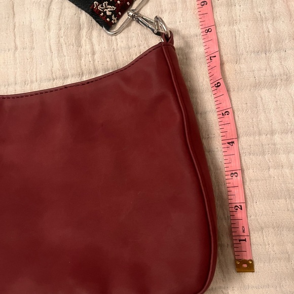 Burgundy Shoulder Bag crossbody - Picture 5 of 11
